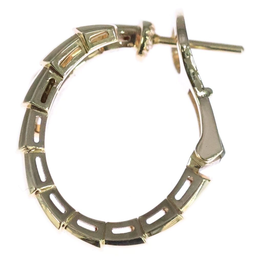 BVLGARI (ブルガリ) セルペンティ ヴァイパー Au750 K18YG 片耳 ピアス