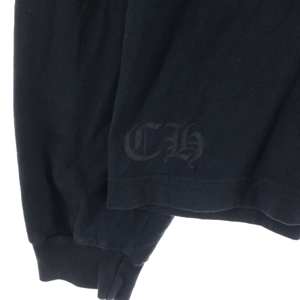 CHROME HEARTS (クロムハーツ) Neck Logo Arm CH L/S Tee ネックロゴ