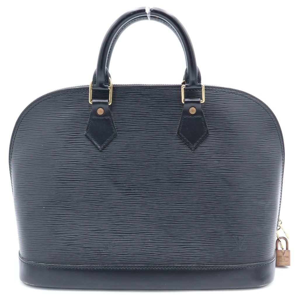 LOUIS VUITTON (ルイヴィトン) エピ アルマPM ハンドバッグ ブラック