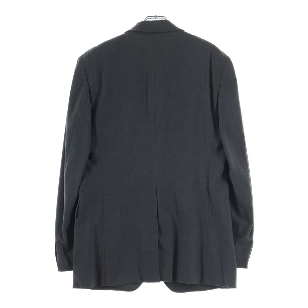 PRADA テーラードジャケット セットアップ 48R PRADA (プラダ) セットアップ テーラードジャケット スラックス グレー