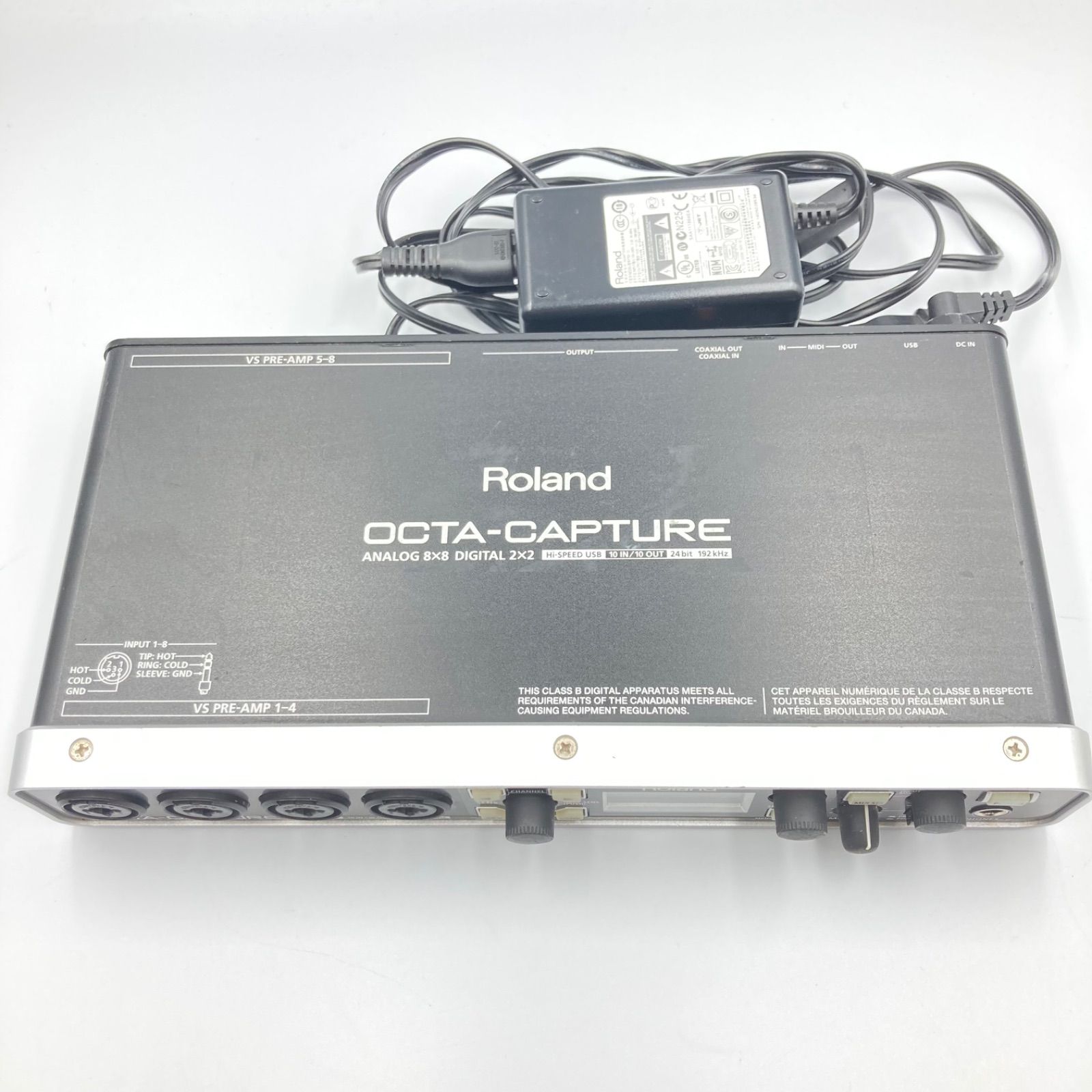 Roland OCTA-CAPTURE UA-1010 オーディオ インターフェイス IF 動作確認済 菅JMTY0708A04