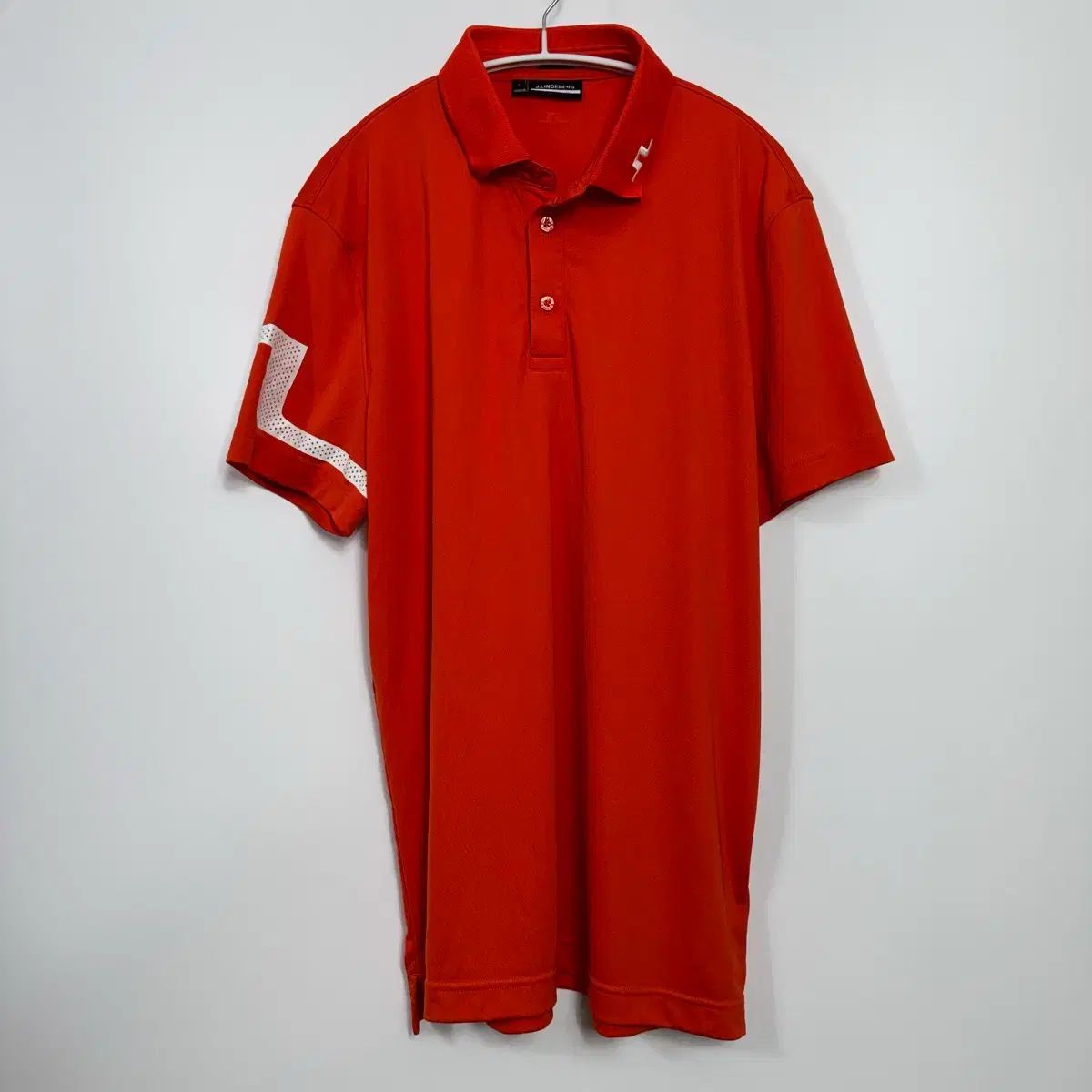 J Lindeberg ゴルフウェア 半袖 カラーTシャツ オレンジ 5,751円
