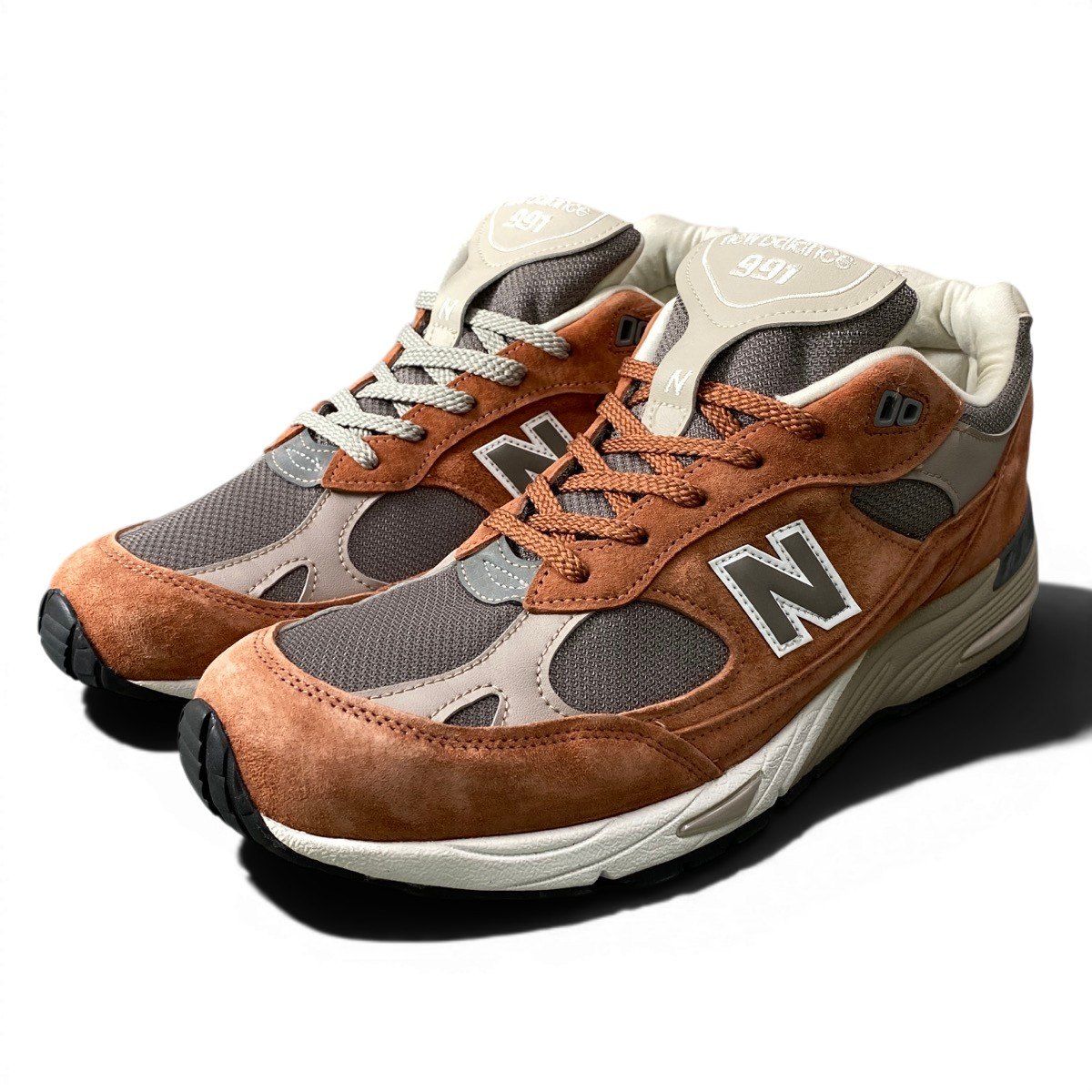 1g8 New Balance ニューバランス 991 SEQUOIA セコイア made in U.K. ローカットスニーカー M991PTY 10 1/2 オレンジ グレー メンズ 男性用o07t 1g8 New Balance ニューバランス 991 SEQUOIA セコイア made in U.K.