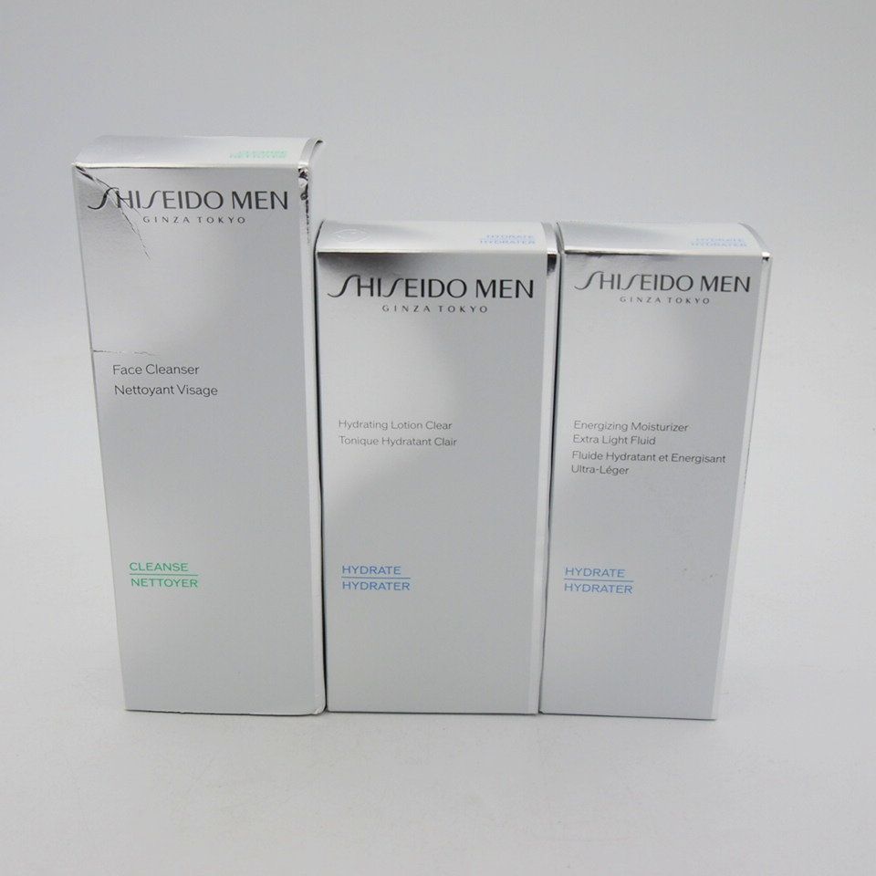 SHISEIDO MEN メンズ スキンケア 3点セット（洗顔・化粧水・保湿液