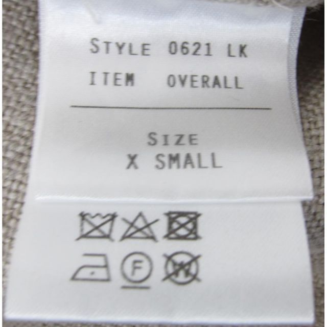 UNION LAUNCH ユニオンランチ リネン オーバーオール SIZE:XS