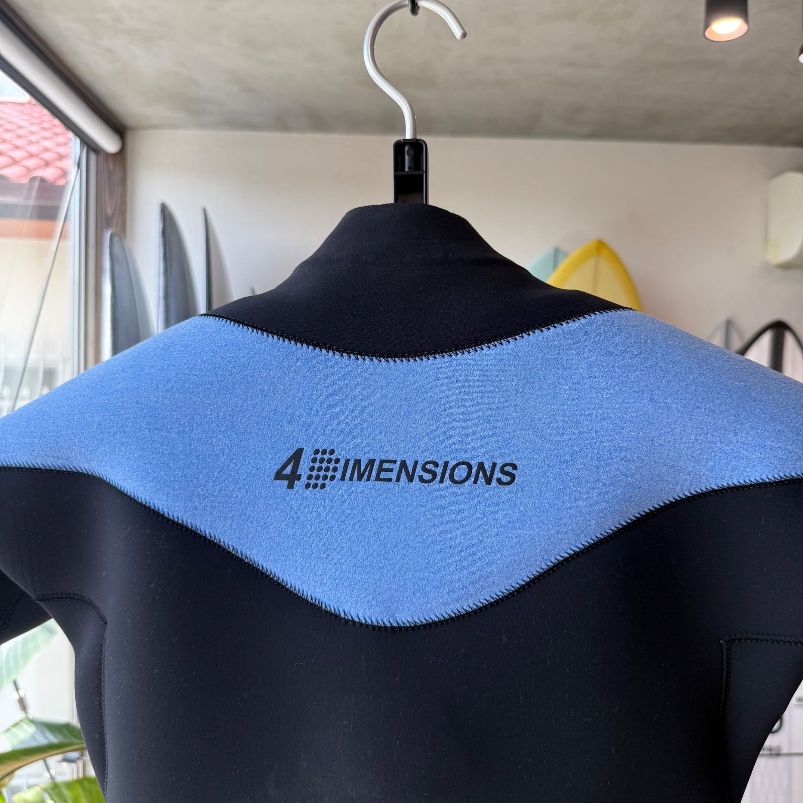 中古 ウエットスーツ スプリング 3×2mm 4D 4DIMENSIONS ML相当 172cm