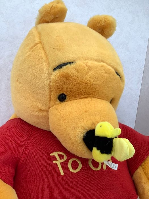 P3 ディズニー プーさん ぬいぐるみ ビッグサイズ 直径90 横56 Disney