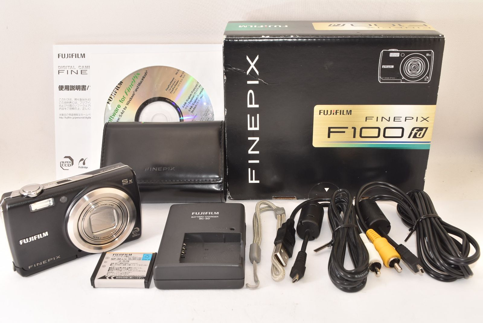 ☆ジャンク品☆ FUJIFILM フジフィルム FinePix F100fd ブラック