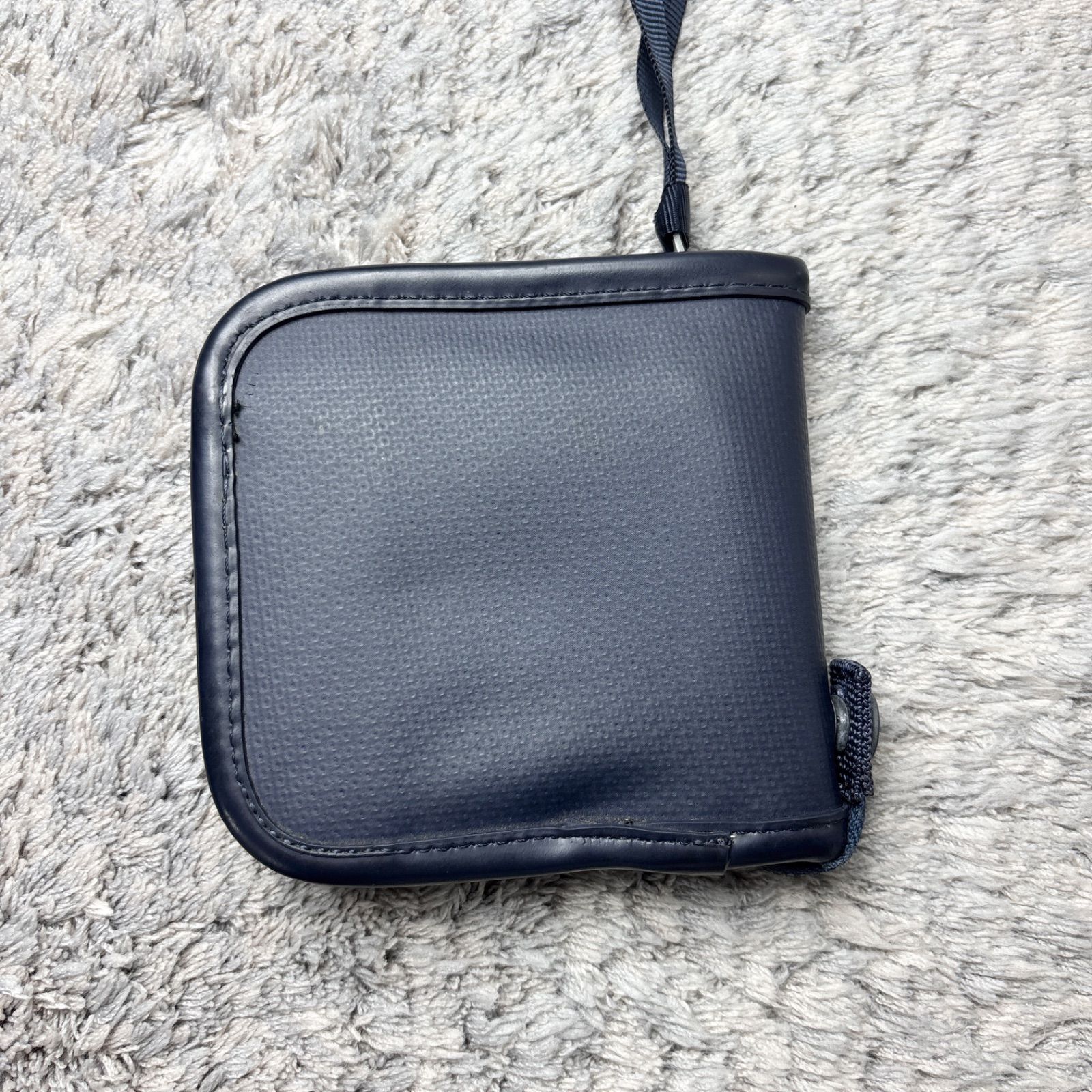 LUGGAGE LABEL ラゲッジレーベル ニューライナー 二つ折り財布 青