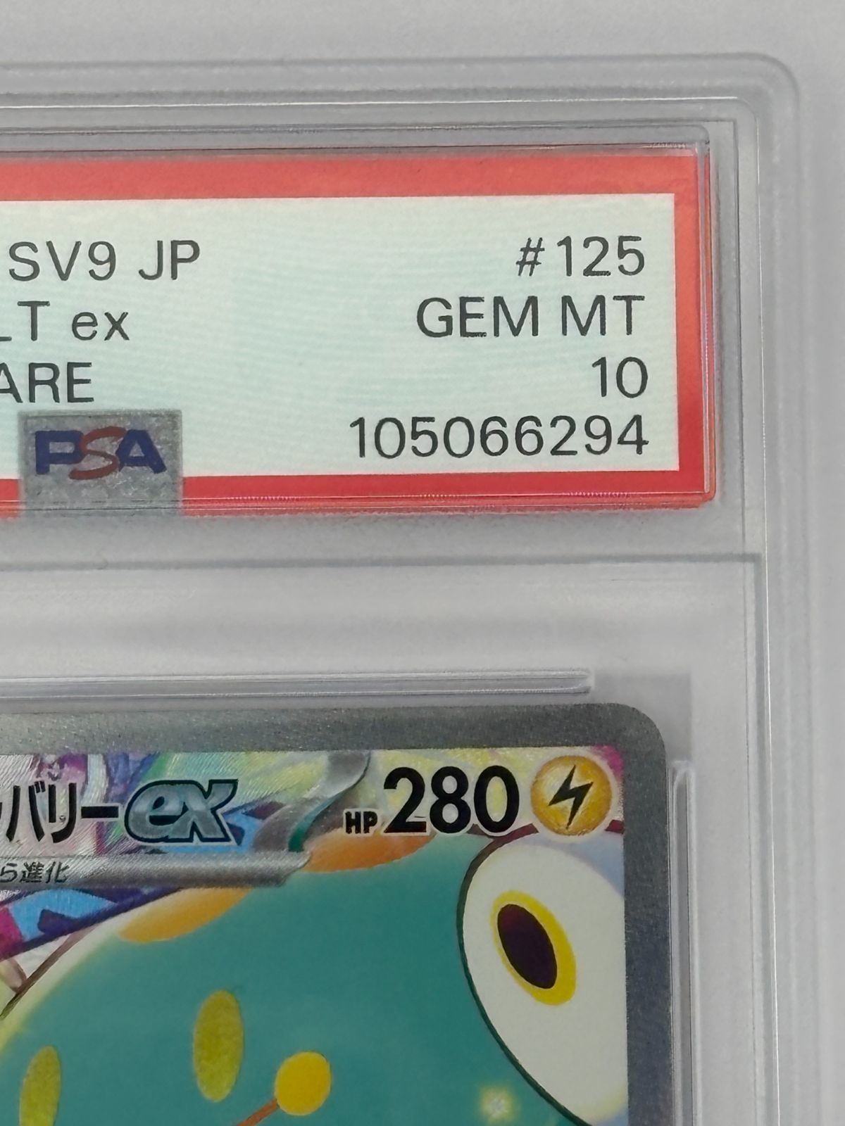PSA10】ナンジャモのハラバリーex SAR SV9 125/100 ポケモンカード