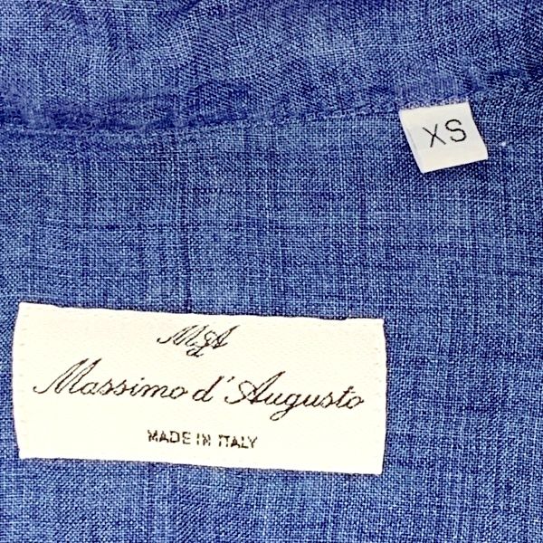 Massimo d'Augusto マッシモ ダウグスト リネン プルオーバー 長袖