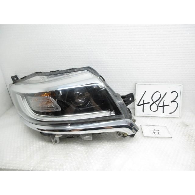 2020年 スペーシア カスタム 5AA-MK53S 右ヘッドランプ ヘッドライト LED 35019-79R52 35120-79R50 209500 4843