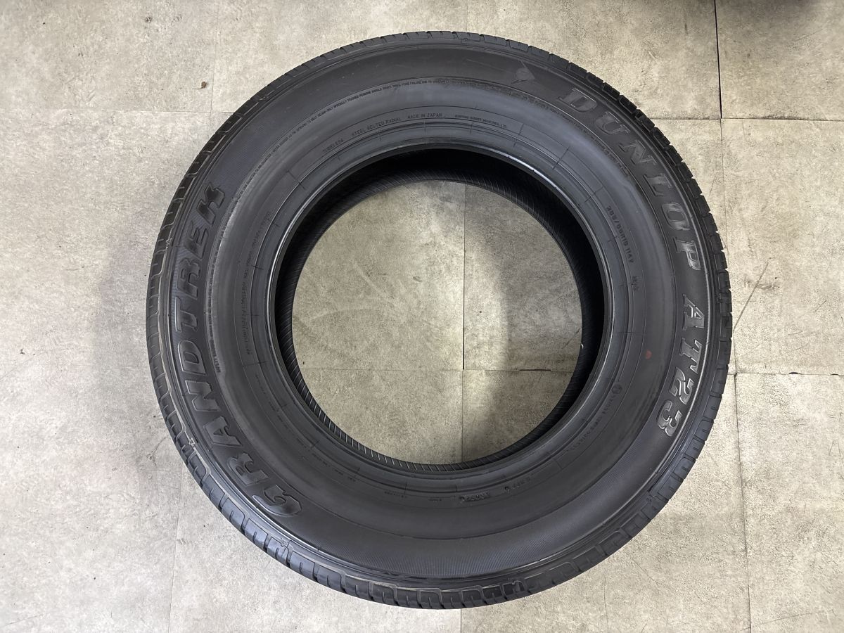 ほぼ新車外し バリ溝】ダンロップ グラントレックAT23 265/65R18 4本