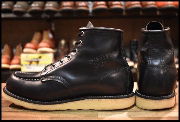 X*様 8179良品8E／レッドウィング黒ブーツアイリッシュセッター8130ベッ 8D 良品 06年】レッドウィング 8130 アイリッシュセッター 黒 ブラック