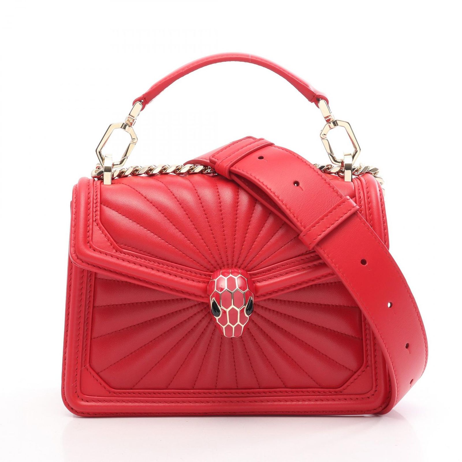 BVLGARI ブルガリ セルペンティ ダイヤモンド ブラスト ショルダー