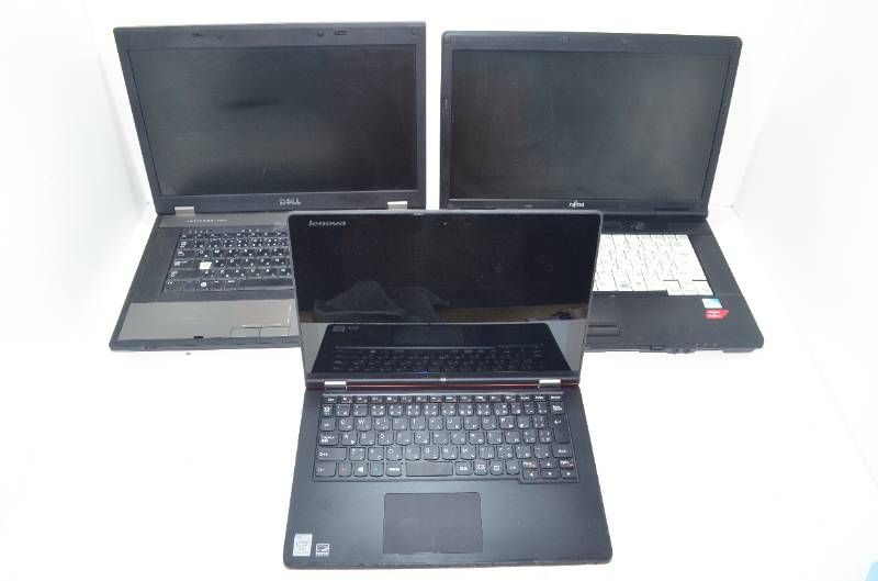 【商品名】 ジャンク ノートPC 3台セット ジャンク】DELL・富士通・Lenovo ノートPC 3台セット - メルカリ