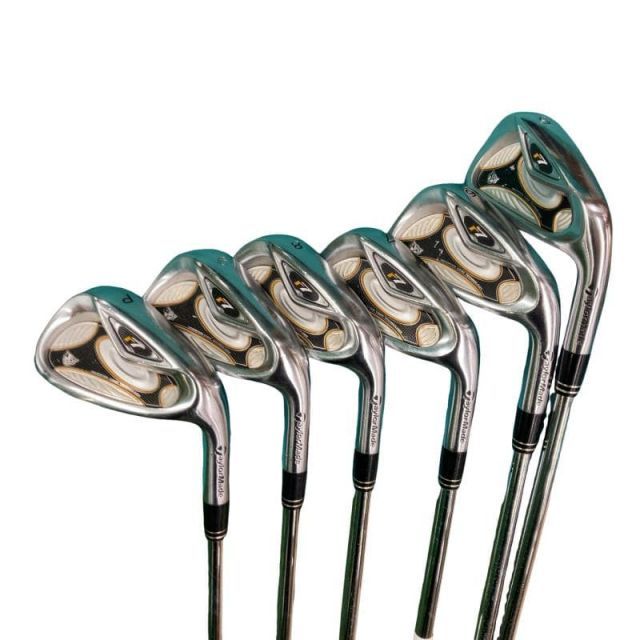 【中古】 テーラーメイド r7 TP IRON 6S アイアンセット IR Dynamic Gold (フレックスS) メンズ 男性用 右利き 右用 Dランク ゴルフクラブ