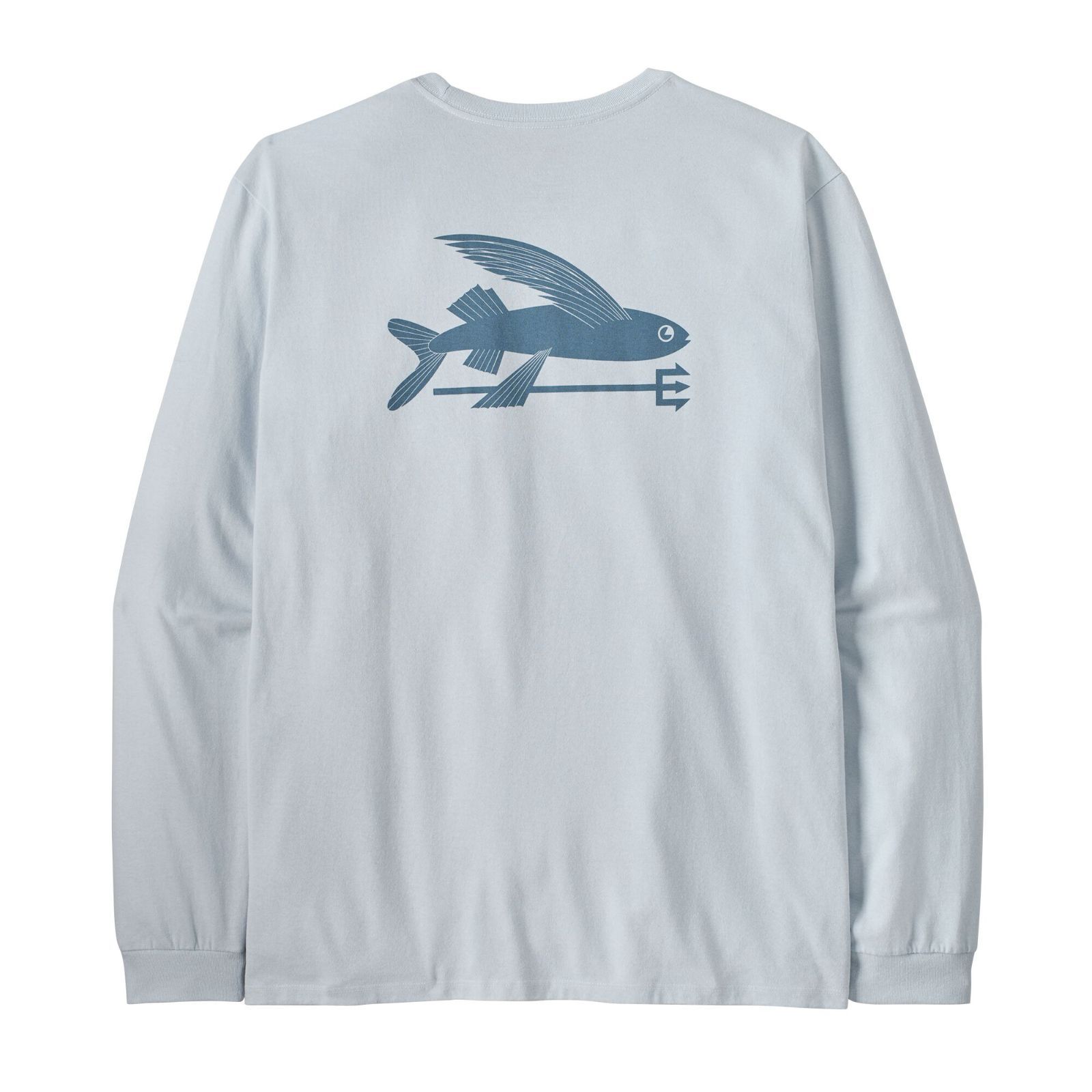 パタゴニア メンズ フライフィッシュ 長袖 レスポンシビリティ T シャツ