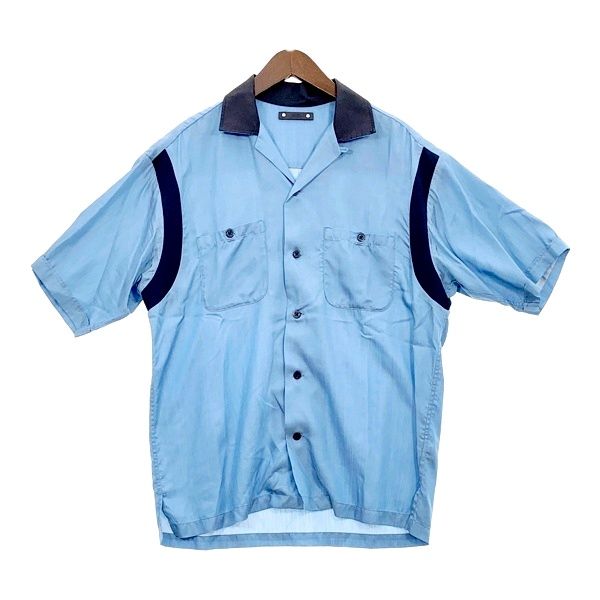MINE DENIM マインデニム ボウリングシャツ C.U. Denim Milwaukee Rib