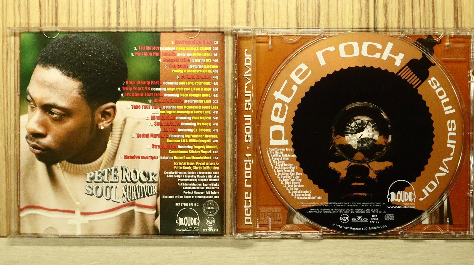 中古CD☆ピート・ロック/Pete Rock□ Soul Survivor 【RCA07863676162