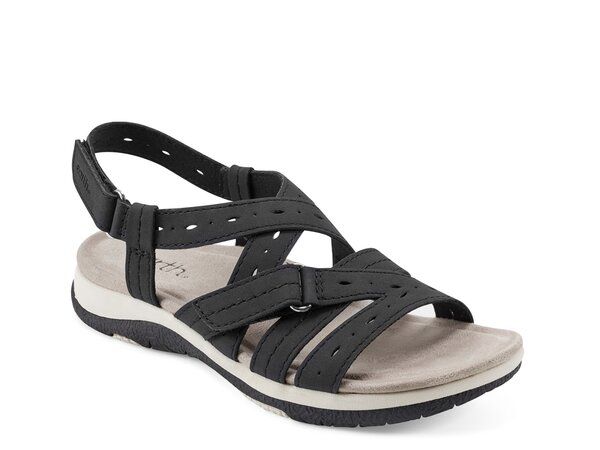 アース レディース シューズ サンダル Earth Samsin Sport Sandal Black ブラック