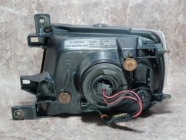 コーティング済 パジェロミニ H58A 右ヘッドランプ・ヘッドライト V 