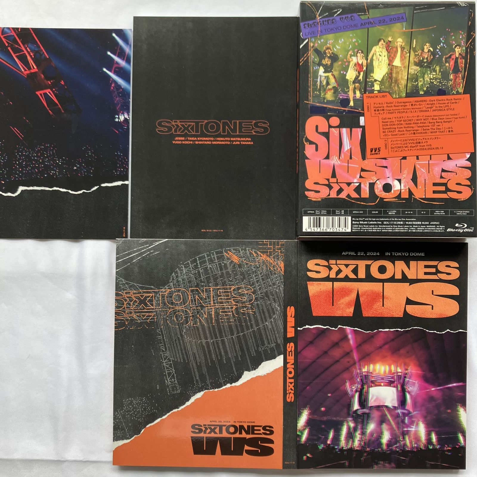 SixTONES VVS [初回盤] Blu-ray 開封済 NL7081P f116 - メルカリ