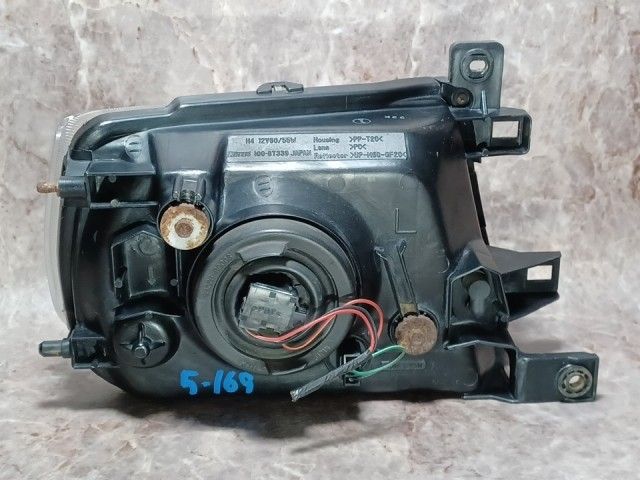コーティング済 パジェロミニ H58A 左ヘッドランプ・ヘッドライト V