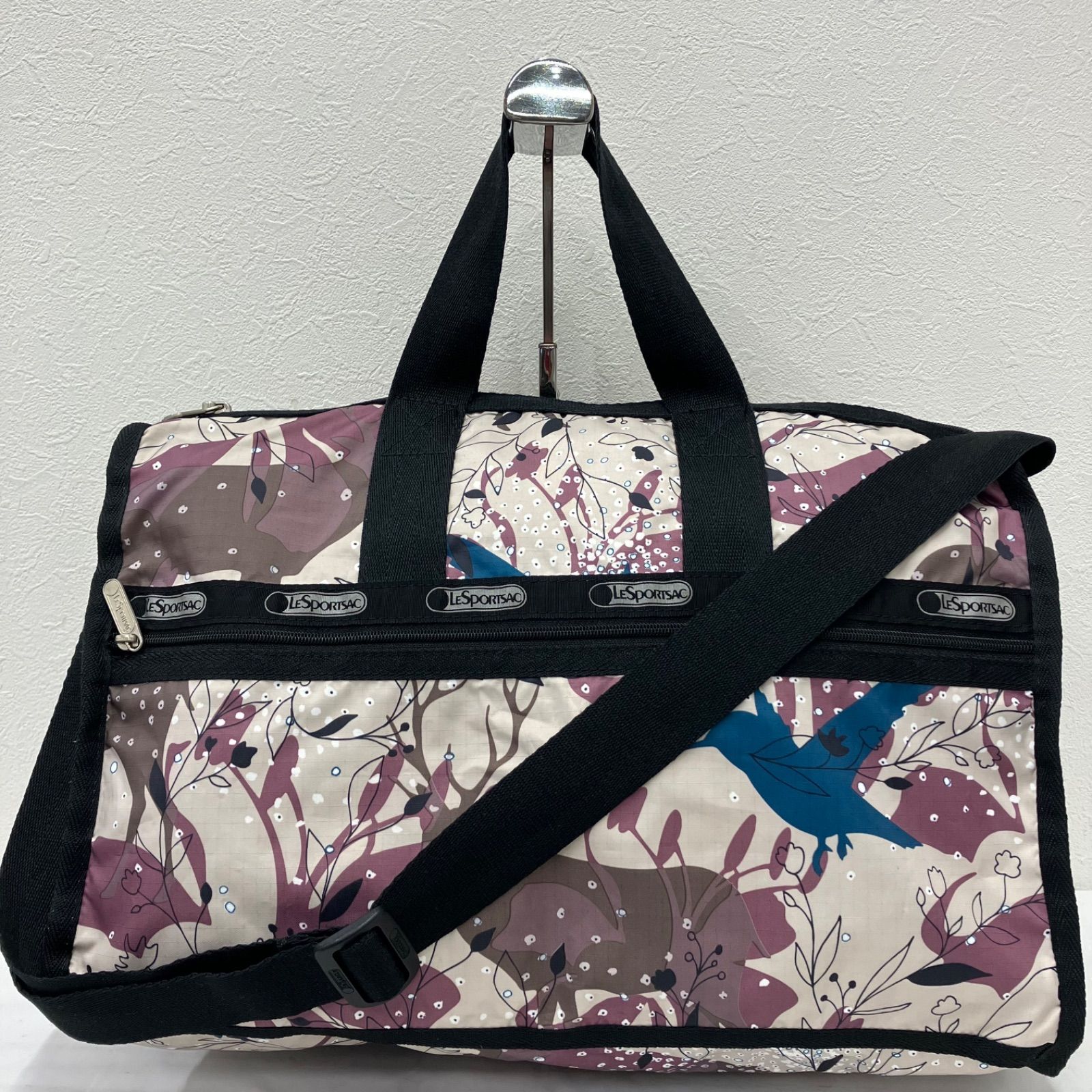 レスポートサック ボストンバッグ 2way ナイロン 大容量 軽量 花柄 5831 LeSportsac レスポートサック ボストンバッグ 2way 旅行