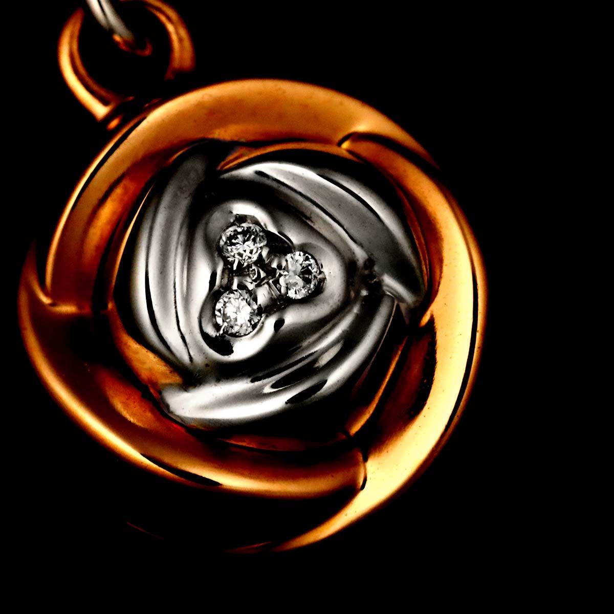 ダミアーニ DAMIANI サンセット ブルーバード ダイヤ ペンダント