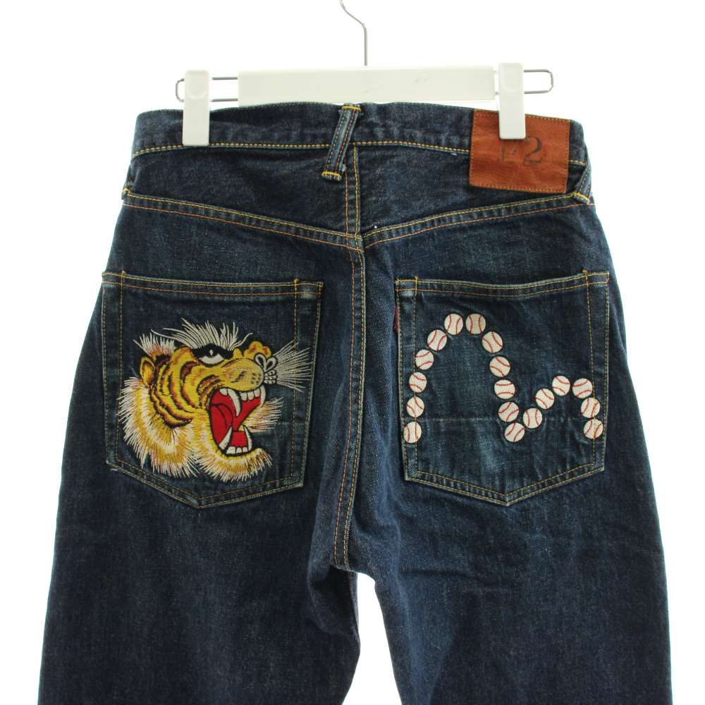 EVISU NO.1 SPECIAL カモメ刺繍 デニムパンツ ジーンズ Gパン エヴィス EVISU 阪神タイガース カモメ刺繍 デニムパンツ ジーンズ