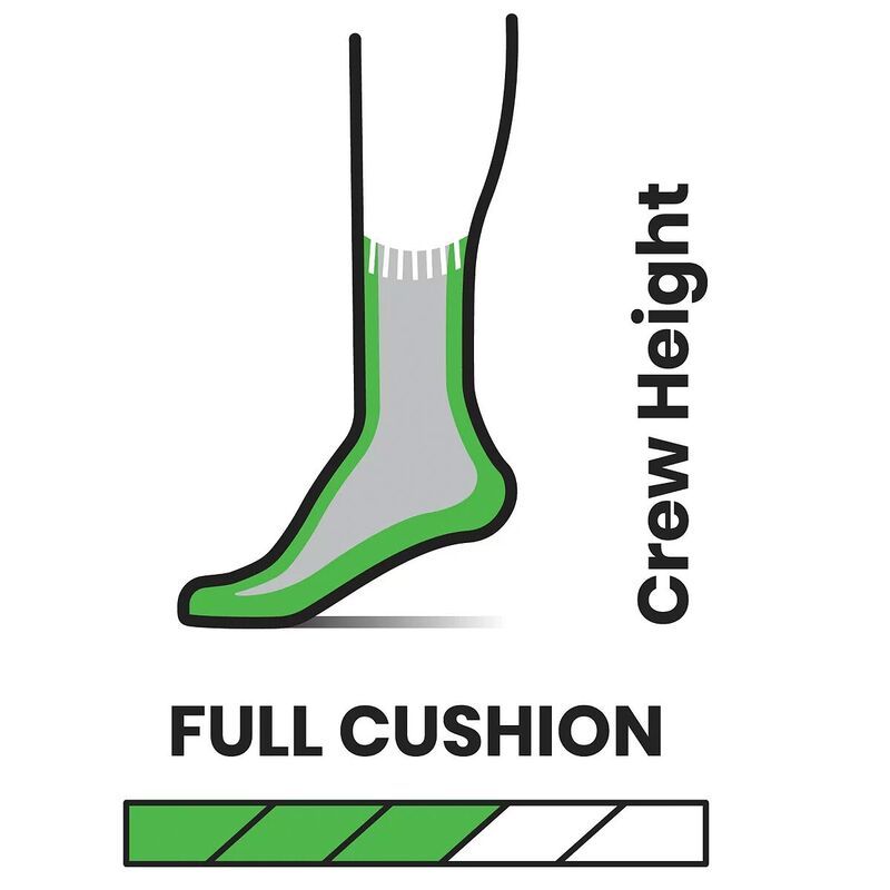 スマートウール メンズ アンダーウェア 靴下 Smartwool Hike Classic Edition Full Cushion Crew Sock Mens Medium Gray グレー