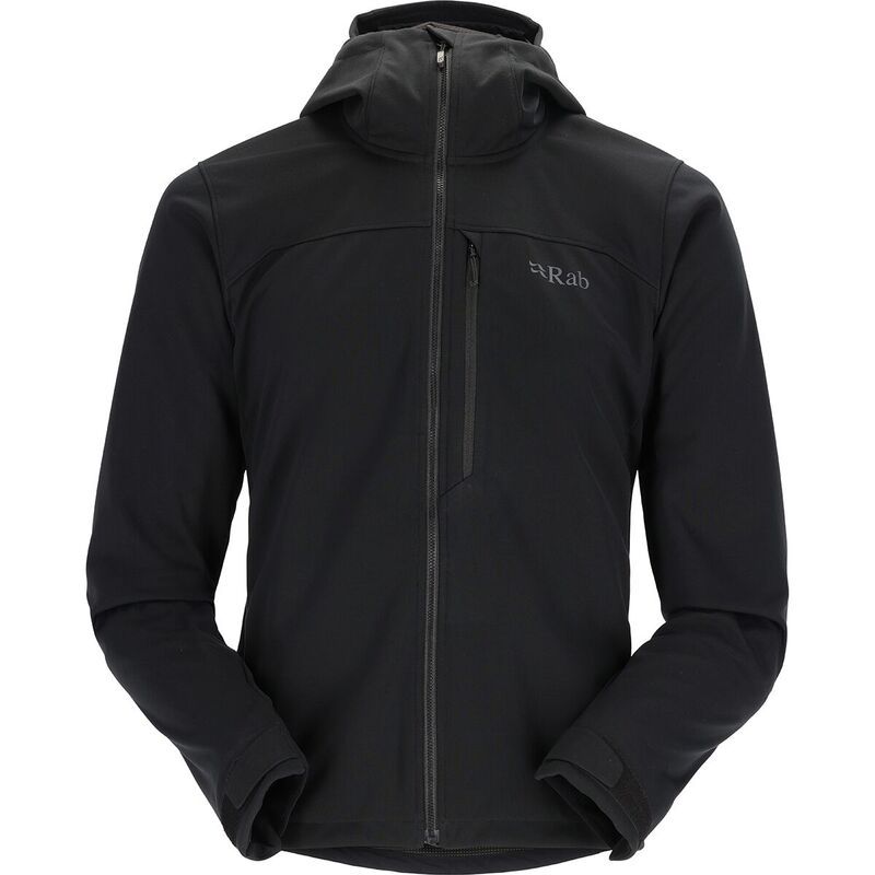 ラブ レディース アウター ジャケット・ブルゾン パーカー Rab Windgather Hoodie Womens Black ブラック