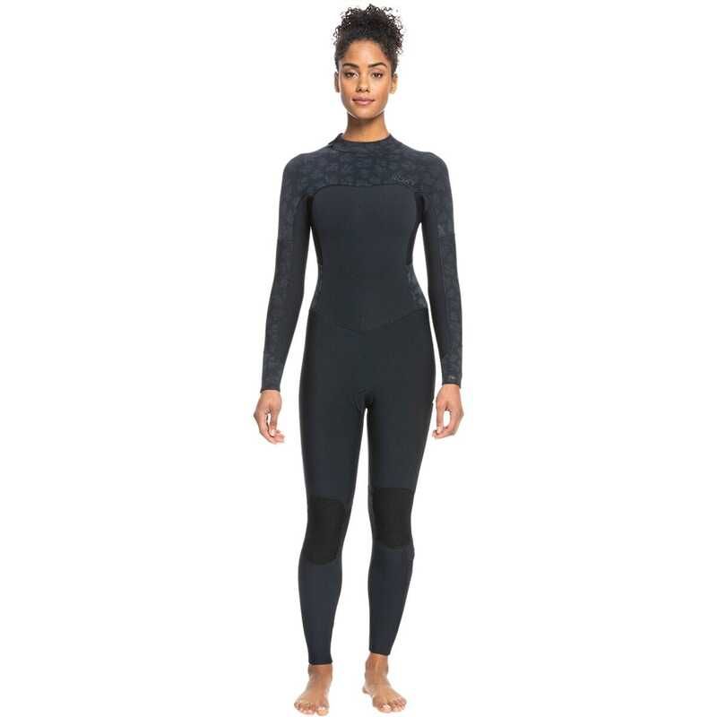 ロキシー レディース 水着 上下セット Roxy 43mm Swell Series BackZip GBS Wetsuit Womens Black ブラック