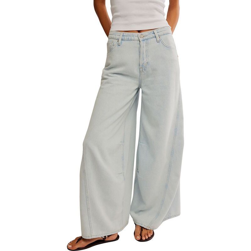 フリーピープル レディース ボトムス カジュアルパンツ Free People Westwardemi Jean Womens Fade Into You