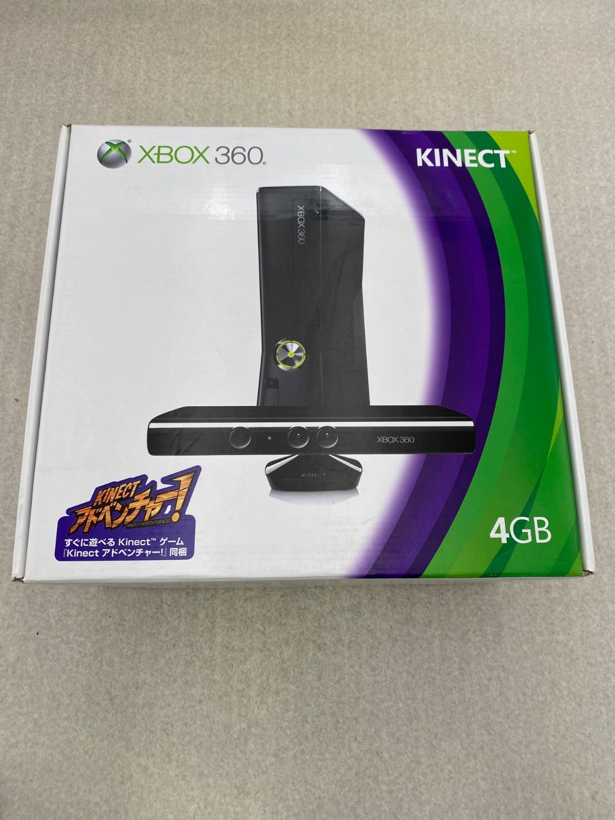 XBOX360　KINECT　４GB　本体　動作品