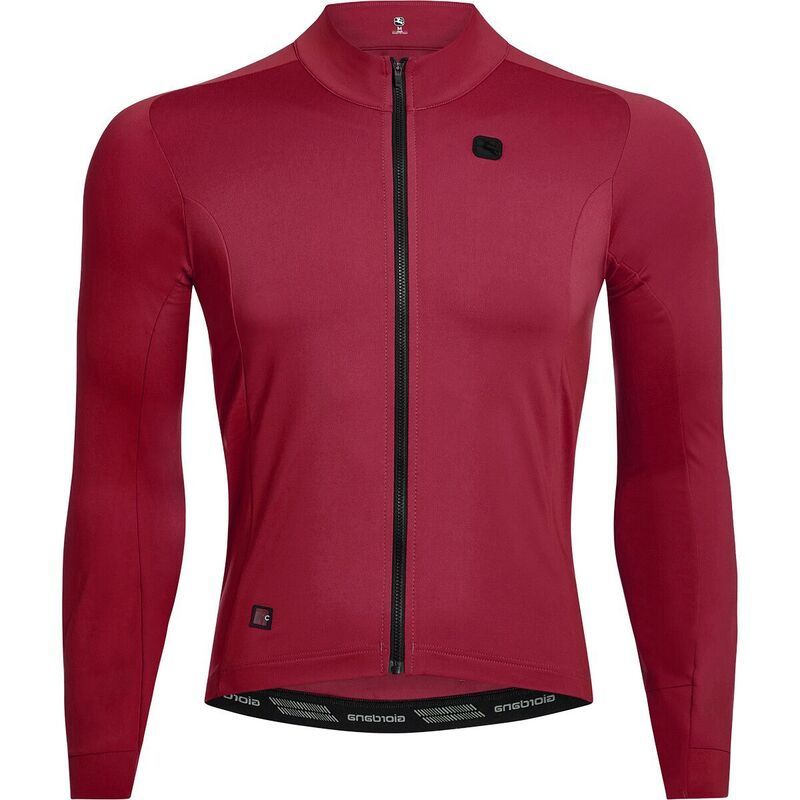ジョルダーノ メンズ トップス Tシャツ ジャージー 長袖 Giordana FRC Pro Thermal LongSleeve Jersey Mens Vino Rosso