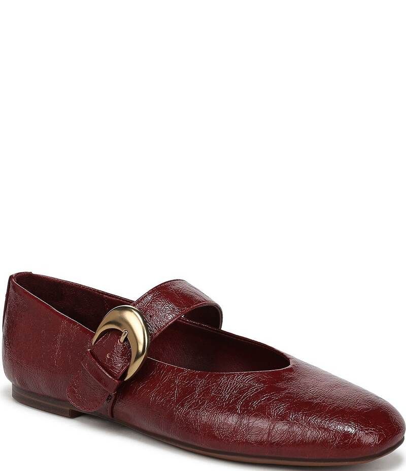 サムエデルマン レディース シューズ パンプス Circus NY by Sam Edelman Bella Mary Jane Ballerina Flats Chianti