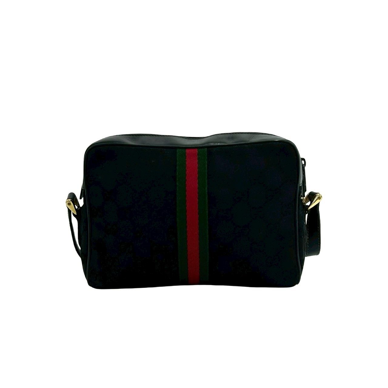 極 美品 GUCCI グッチ オールドグッチ シェリーライン GG ロゴ 柄