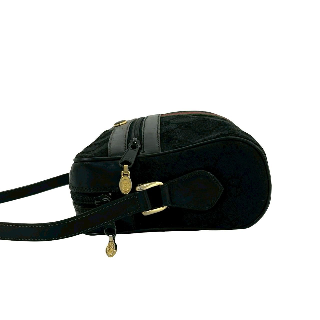 極 美品 GUCCI グッチ オールドグッチ シェリーライン GG ロゴ 柄
