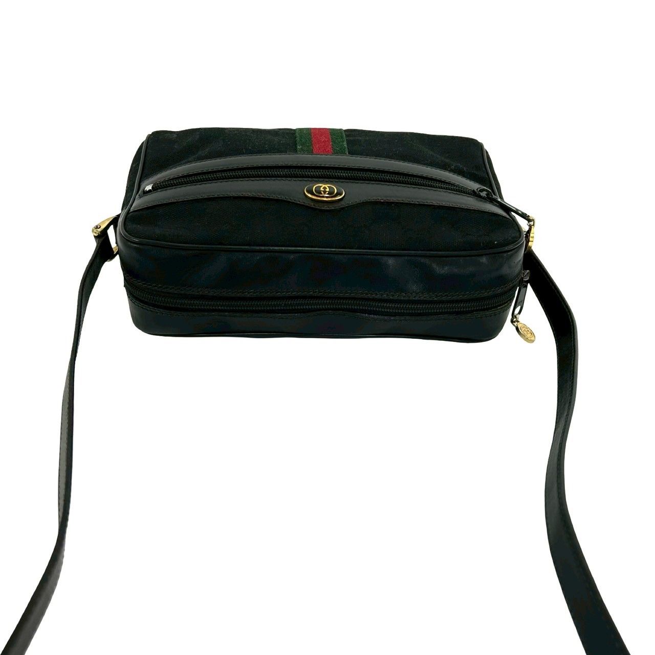 極 美品 GUCCI グッチ オールドグッチ シェリーライン GG ロゴ 柄