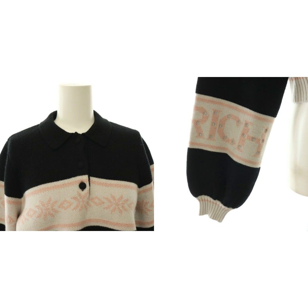 ダーリッチ Darich 25AW スノーパターンラメニットセットアップ