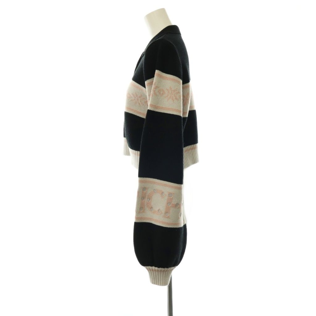 ダーリッチ Darich 25AW スノーパターンラメニットセットアップ
