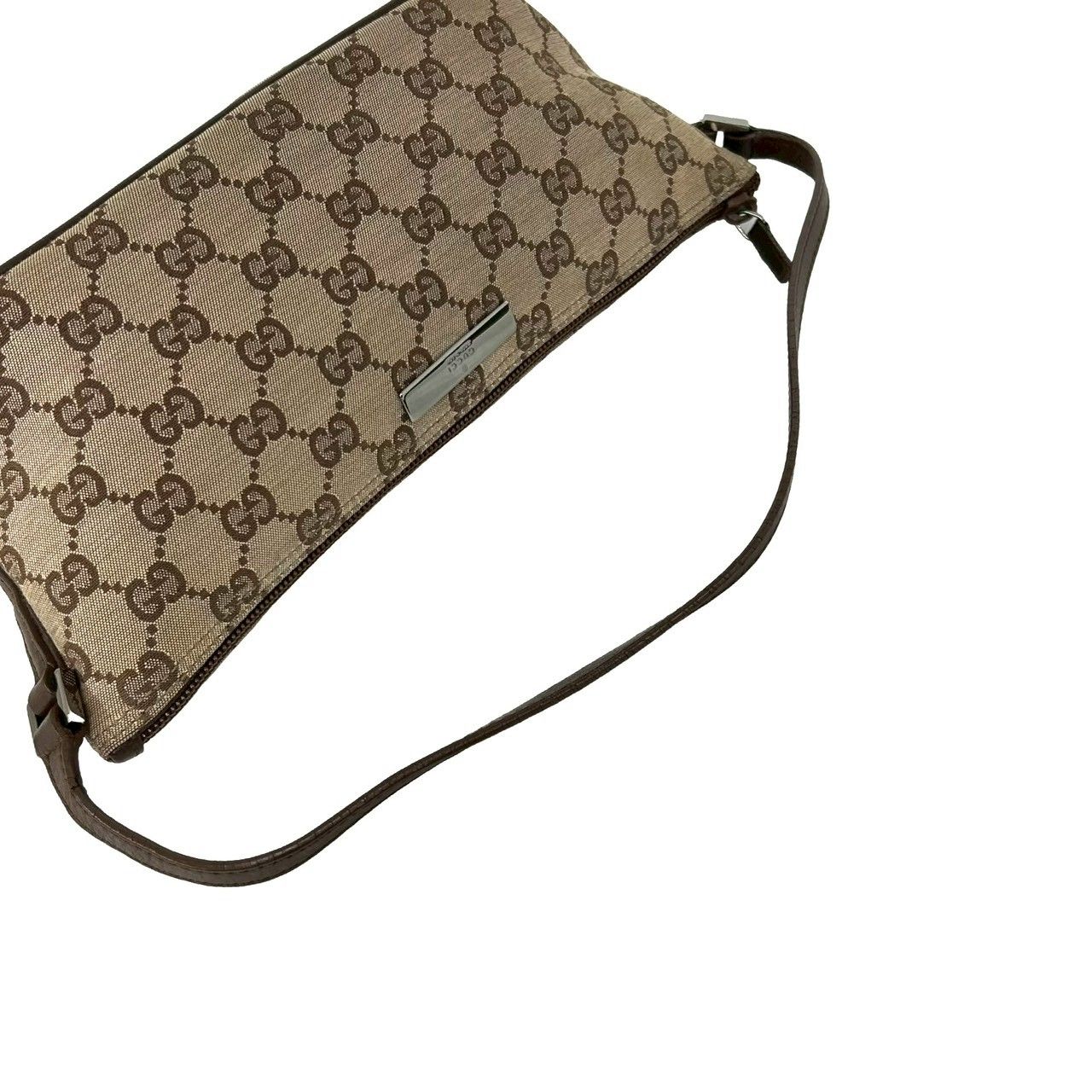 グッチ　メッセンジャーバッグ　GG 総柄　キャンバス　レザー　本革　ベージュ メンズ 【GUCCI】メッセンジャーバッグ GG 総柄 キャンバス 本革 ベージュ