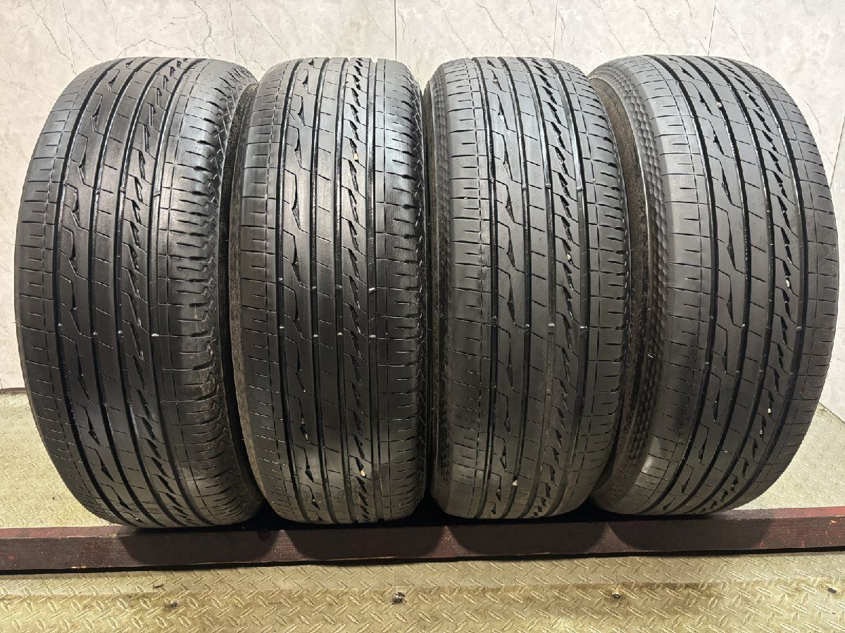 BS BRIDGESTONE ALENZA LX100 アレンザ 225/60R17 17インチ 夏タイヤ 4本 22年製 バリ溝 アルファード ヴェルファイア スバルXV等 (KTX043)