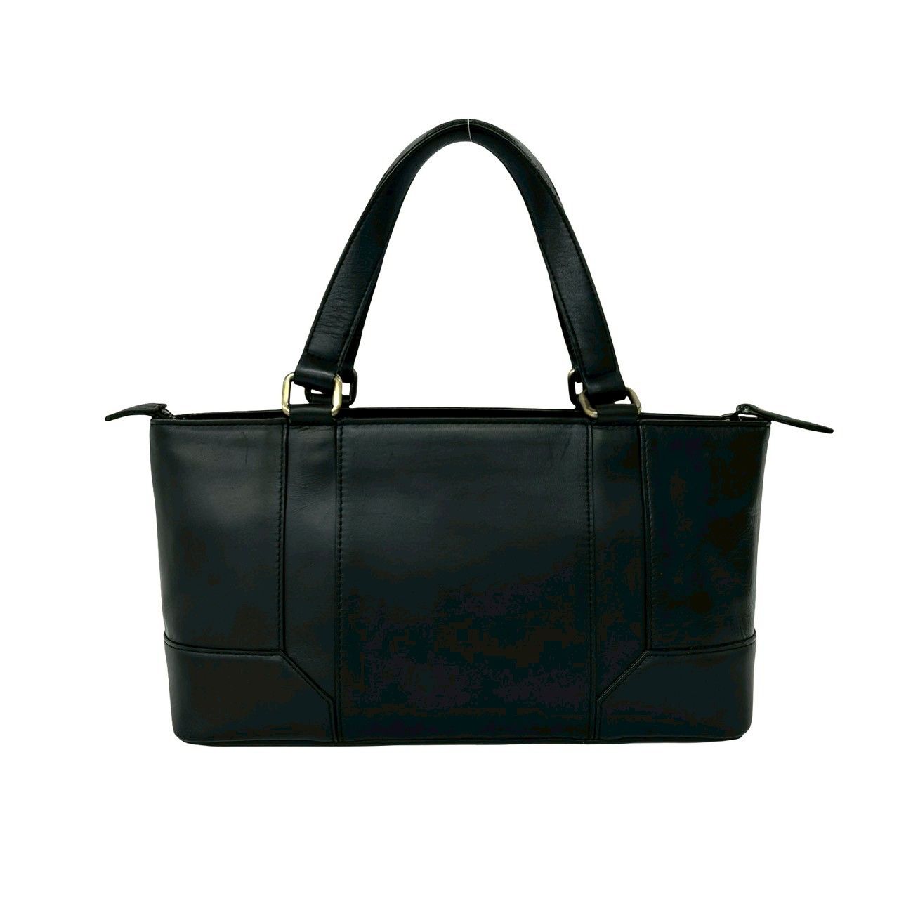 極 美品 BURBERRY バーバリー ノバチェック 柄 ロゴ 刻印 レザー 本革