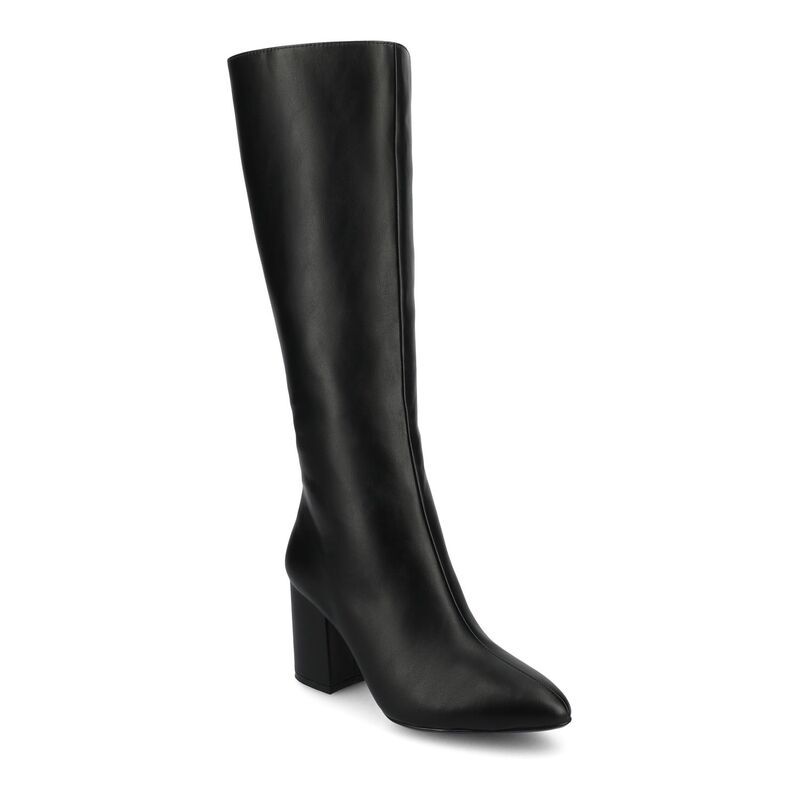 ジャーニー レディース シューズ ブーツ・レインブーツ Journee Womens Ameylia Knee High Boots Black Pu ブラック