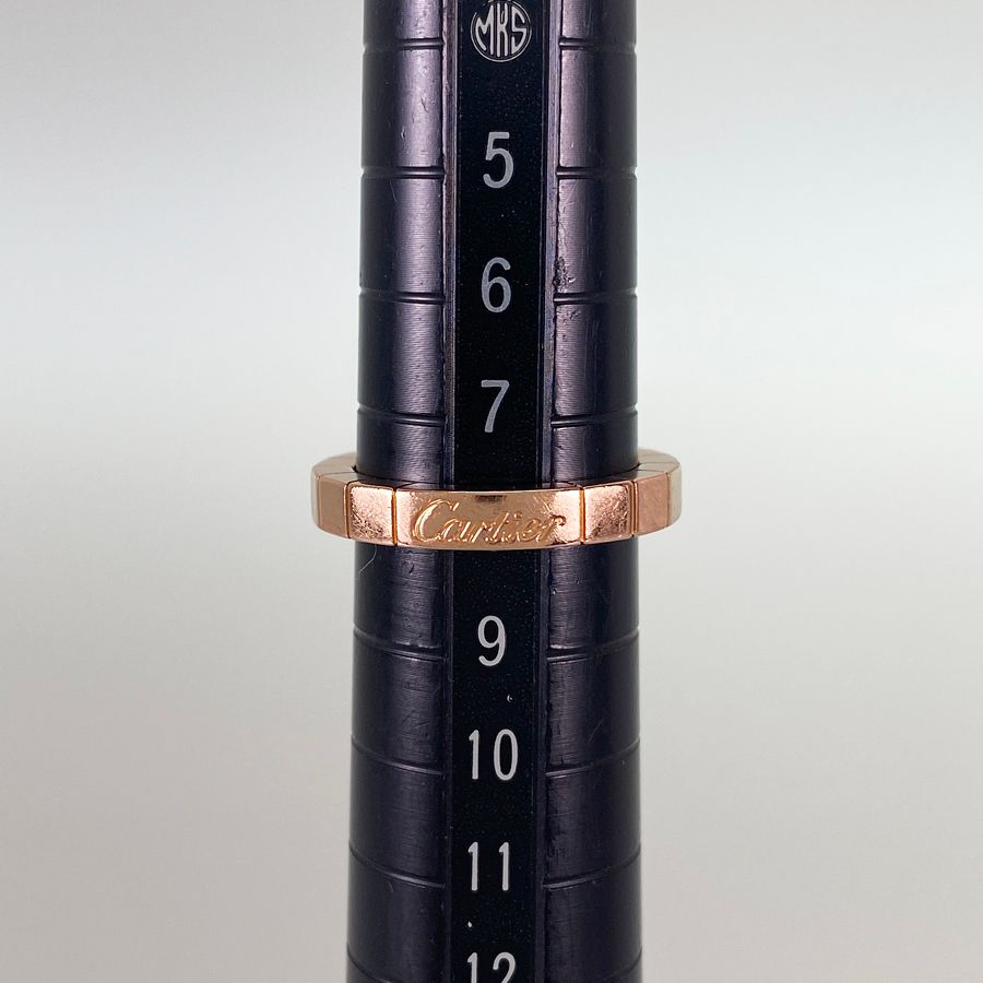 カルティエ Cartier ラニエール K18PG 8号(48) リング sss【中古