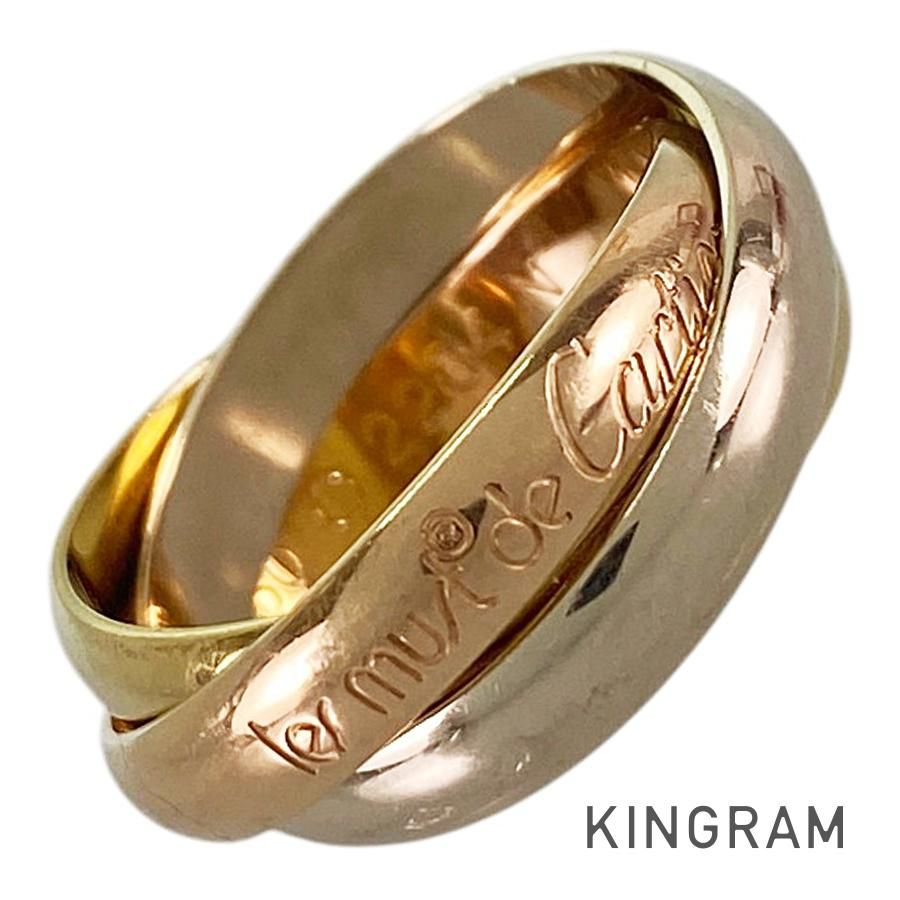 カルティエ Cartier トリニティ K18YG 9号(49) リング sss【中古