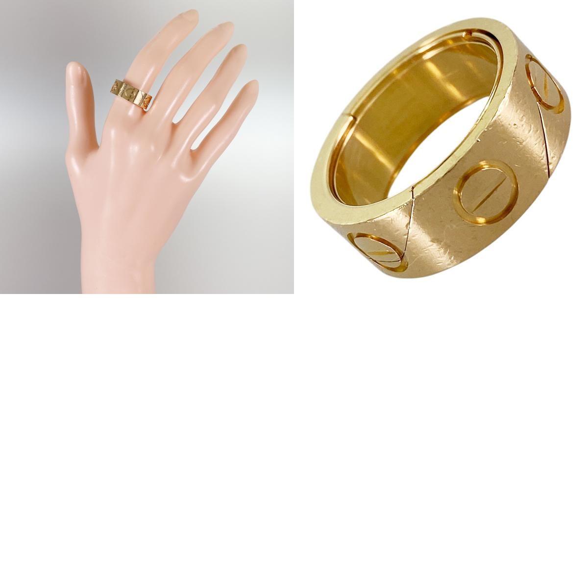 カルティエリングK18YG 10号 カルティエ Cartier アストロラブ K18YG 10号(50) リング sss【中古